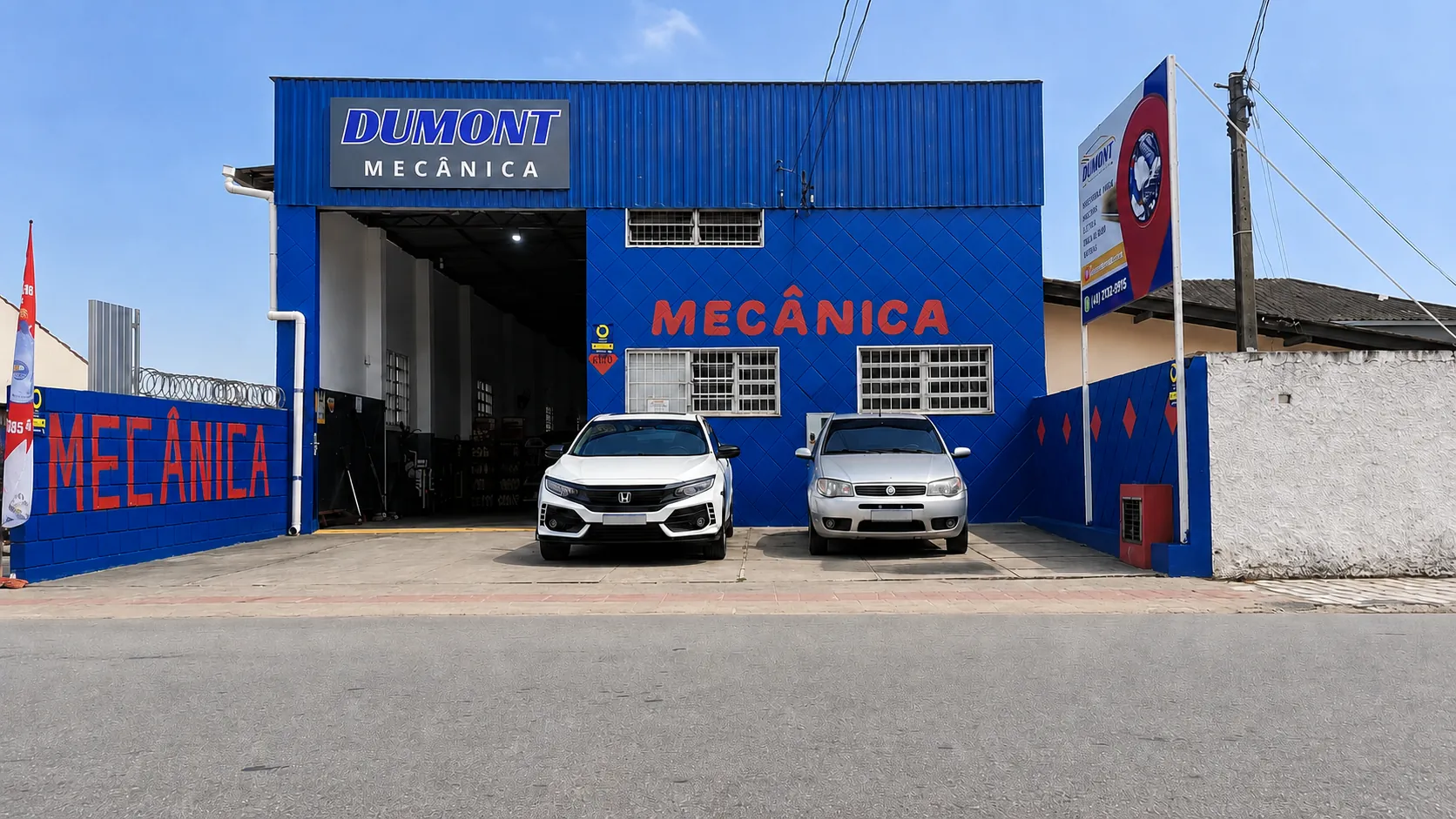 Equipe da Dumont Mecânica